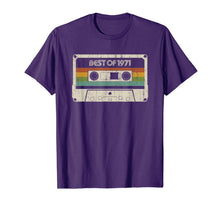 Ladda upp bild till gallerivisning, Vintage Best of 1971 48th Birthday Cassette T-Shirt
