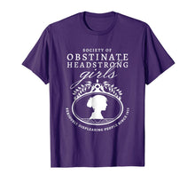 Ladda upp bild till gallerivisning, Society of Obstinate Headstrong Girls Jane Austen Shirt 531814
