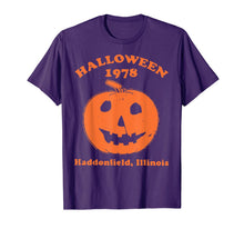 Ladda upp bild till gallerivisning, Halloween 1978 Haddonfield, Illinois T-Shirt 300456
