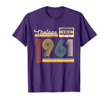 Ladda upp bild till gallerivisning, 59th Birthday Gifts Cassette Vintage 1961 59 Years Old T-Shirt-941376
