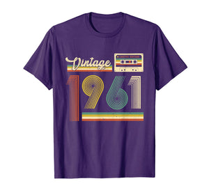 59th Birthday Gifts Cassette Vintage 1961 59 Years Old T-Shirt-941376