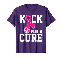 Ladda upp bild till gallerivisning, Pink Ribbon T-shirt Kick For A Cure Soccer Ball 224831
