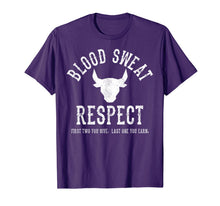 Ladda upp bild till gallerivisning, First Two You Give Last One You Earn - Blood Sweat Respect T-Shirt-293307
