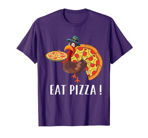 Funny shirts V-neck Tank top Hoodie sweatshirt usa uk au ca gifts for Funny Turkey Lover Gifts Eat Pizza Thanksgiving Costume T-Shirt 639235