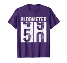 Ladda upp bild till gallerivisning, Oldometer 49-50 Tee 50th Birthday Funny Gift Men Women T-Shirt 252519
