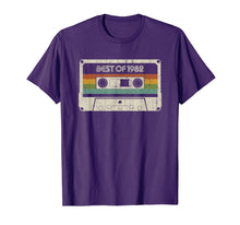 Ladda upp bild till gallerivisning, Vintage Best of 1982 37th Birthday Cassette T-Shirt 112302
