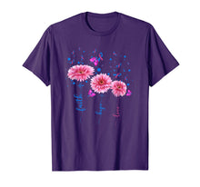 Ladda upp bild till gallerivisning, Faith Hope Love Pregnancy Infant Loss Awareness Flower T-Shirt 343433
