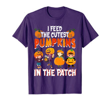 Ladda upp bild till gallerivisning, I Feed The Cutest Pumpkins In The Patch Lunch Lady Halloween T-Shirt 344535
