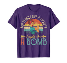 Ladda upp bild till gallerivisning, Funny shirts V-neck Tank top Hoodie sweatshirt usa uk au ca gifts for Not Fragile Like A Flower, Fragile Like A Bomb T-Shirt 289725
