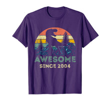 Ladda upp bild till gallerivisning, Funny 16th Birthday 16 Years Old Awesomne Since 2004 Gifts T-Shirt-3116841
