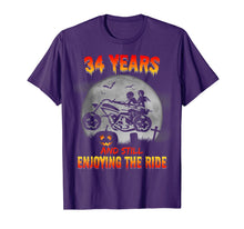 Ladda upp bild till gallerivisning, 34th Wedding Anniversary Gifts For Her/Him. Halloween Shirts T-Shirt 966751
