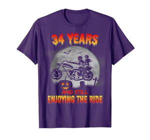 34th Wedding Anniversary Gifts For Her/Him. Halloween Shirts T-Shirt 966751