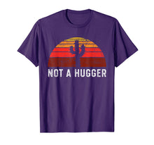 Ladda upp bild till gallerivisning, Not a Hugger Cactus Retro Vintage Men Women T-Shirt 113765
