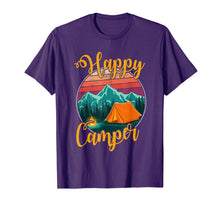 Ladda upp bild till gallerivisning, Happy Camper Birthday Party Gift Camping Fan Kids Women Men T-Shirt 104371

