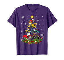 Ladda upp bild till gallerivisning, Funny shirts V-neck Tank top Hoodie sweatshirt usa uk au ca gifts for Tractor Christmas Tree gift Holiday Tractor funny xmas Gift T-Shirt 325924
