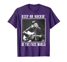 Ladda upp bild till gallerivisning, Keep on Rocking Neil shirts Young Funny The Free World Gifts T-Shirt 738375
