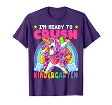 Ladda upp bild till gallerivisning, Kindergarten Dabbing Unicorn Back to School Shirt Girls Gift 60175
