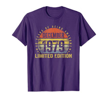 Ladda upp bild till gallerivisning, Born December 1979 Limited Edition Bday Gifts 40th Birthday T-Shirt 655552

