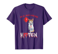 Ladda upp bild till gallerivisning, We All MEOW Down Here Clown Cat Kitten T-Shirt 136403
