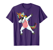 Ladda upp bild till gallerivisning, Unicorn Dabbing Shirt - Cute Unicorn Hip-Hop Dab Tshirt Gift 400447
