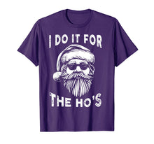 Ladda upp bild till gallerivisning, Funny shirts V-neck Tank top Hoodie sweatshirt usa uk au ca gifts for I Do It For The Hos Funny Christmas Santa Cool Sun Glasses T-Shirt 1013182
