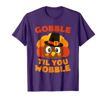 Ladda upp bild till gallerivisning, Gobble Til You Wobble T-Shirt Thanksgiving Day Gift Shirt 139823
