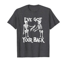 Ladda upp bild till gallerivisning, Halloween I Got Your Back Skeleton T-Shirt 289856
