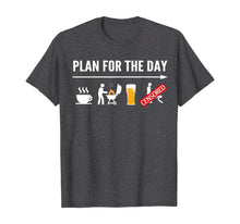 Ladda upp bild till gallerivisning, Funny BBQ Shirts For Men Coffee, Grilling, Beer Adult Humor T-Shirt 348759

