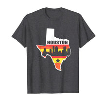 Ladda upp bild till gallerivisning, Houston Texas Shirt Vintage State Flag Houston Skyline 207627
