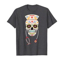 Ladda upp bild till gallerivisning, Nurse Sugar Skull Shirt Halloween Day Of The Dead Dia De Los T-Shirt 84696
