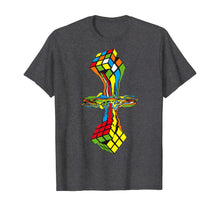 Ladda upp bild till gallerivisning, AWESOME GRAPHIC MELTING RUBIK RUBIX RUBICS CUBE Solved Rubik T-Shirt 472018

