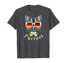 Ladda upp bild till gallerivisning, Oktoberfest T Shirt Funny Prost Pun Purrost Cat 166504
