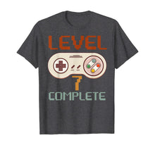 Ladda upp bild till gallerivisning, Vintage 80s Gamer 7th Wedding Anniversary Level 7 Complete T-Shirt 204595
