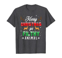 Ladda upp bild till gallerivisning, Funny shirts V-neck Tank top Hoodie sweatshirt usa uk au ca gifts for Funny Alone At Home Movies Merry Christmas You Filty Animal T-Shirt 210674
