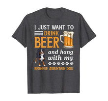 Ladda upp bild till gallerivisning, Funny shirts V-neck Tank top Hoodie sweatshirt usa uk au ca gifts for Drink Beer And Hang With My Bernese Mountain Dog Gift T-Shirt 472232
