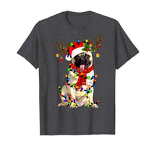 Ladda upp bild till gallerivisning, Funny shirts V-neck Tank top Hoodie sweatshirt usa uk au ca gifts for Funny Pug Dog Christmas Tee Reindeer Christmas Lights Pajama T-Shirt 118942

