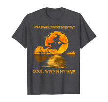 Ladda upp bild till gallerivisning, Witch Riding Brooms On A Dark Desert Highways Halloween T-Shirt 61531
