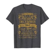 Ladda upp bild till gallerivisning, Funny shirts V-neck Tank top Hoodie sweatshirt usa uk au ca gifts for 55th Birthday Gifts Legends Were Born In December 1964 T-Shirt 885452
