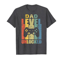 Ladda upp bild till gallerivisning, Funny shirts V-neck Tank top Hoodie sweatshirt usa uk au ca gifts for Mens Pregnancy Announcement Dad Level Unlocked Soon To Be Father T-Shirt 143381
