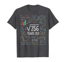 Ladda upp bild till gallerivisning, Square Root Of 256 16th Birthday 16 Year Old Gifts Math Bday T-Shirt
