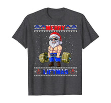 Ladda upp bild till gallerivisning, Funny shirts V-neck Tank top Hoodie sweatshirt usa uk au ca gifts for Merry Liftmas Weightlifter Santa Ugly Christmas Xmas Outfit T-Shirt 782963
