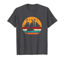 Ladda upp bild till gallerivisning, Vintage Miami 80s Dolphin Silhouette Souvenir Dolphin lovers T-Shirt 176012
