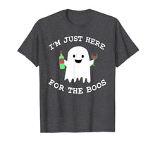 Ladda upp bild till gallerivisning, Halloween Shirt For Women Im Just Here For The Boos Wine T-Shirt 344753

