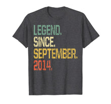 Ladda upp bild till gallerivisning, Legend Since September 2014 T-Shirt- 5 Years Old Shirt Gift 100523
