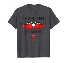 Ladda upp bild till gallerivisning, Texas Tech Red Raiders Fear The Stache T-Shirt - Apparel 233828
