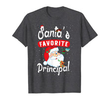 Ladda upp bild till gallerivisning, Santa's Favorite Principal Christmas Funny Teacher School T-Shirt
