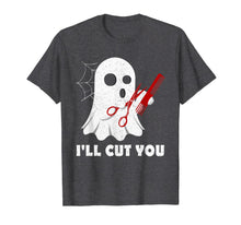 Ladda upp bild till gallerivisning, Halloween Boo Ghost Hairstylist Gift I'll Cut You Costume  T-Shirt 97194
