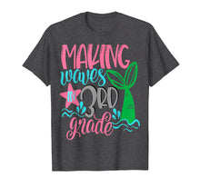 Ladda upp bild till gallerivisning, Mermaid Making Waves In 3rd Grade Girls Cute Kids Third T-Shirt 174153
