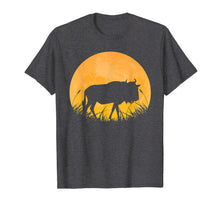 Ladda upp bild till gallerivisning, Gnu Easy Halloween Outfit Wildebeest Moon Costume Gift T-Shirt 888266
