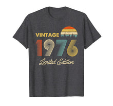 Ladda upp bild till gallerivisning, Vintage 1976 Made in 1976 43rd birthday 43 years old Gift T-Shirt
